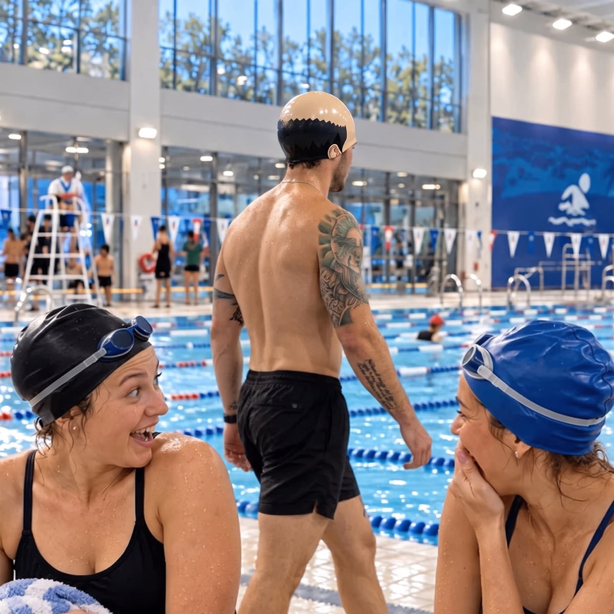 Bald Dive™ Swim Cap